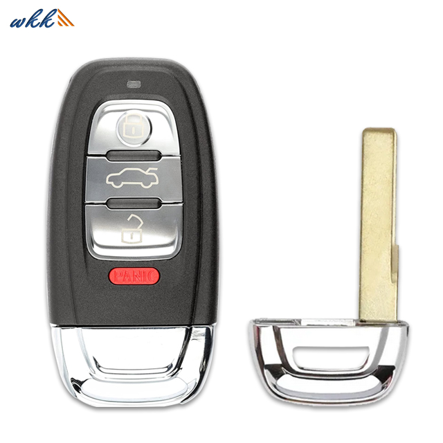 3 Düğmeler 8T0959754A/G 315MHz Araba Akıllı Uzaktan Anahtar 2008-2013 Audi Q5/A4 için