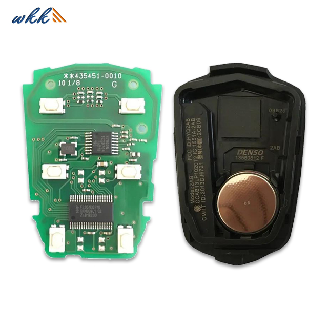 5+1 Düğme 13598511 HYQ2AB 315MHz Akıllı Anahtar 2015-2019 Cadillac Escalade için